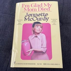 Jeannette McCurdy’s new book “I’m Glad My Mom Died”.